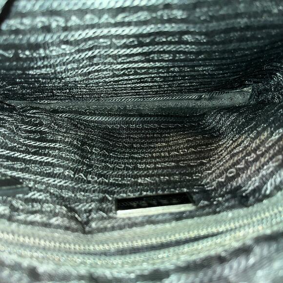 PRADA Messenger Black Nylon Messenger Bag - Picture 4 of 12